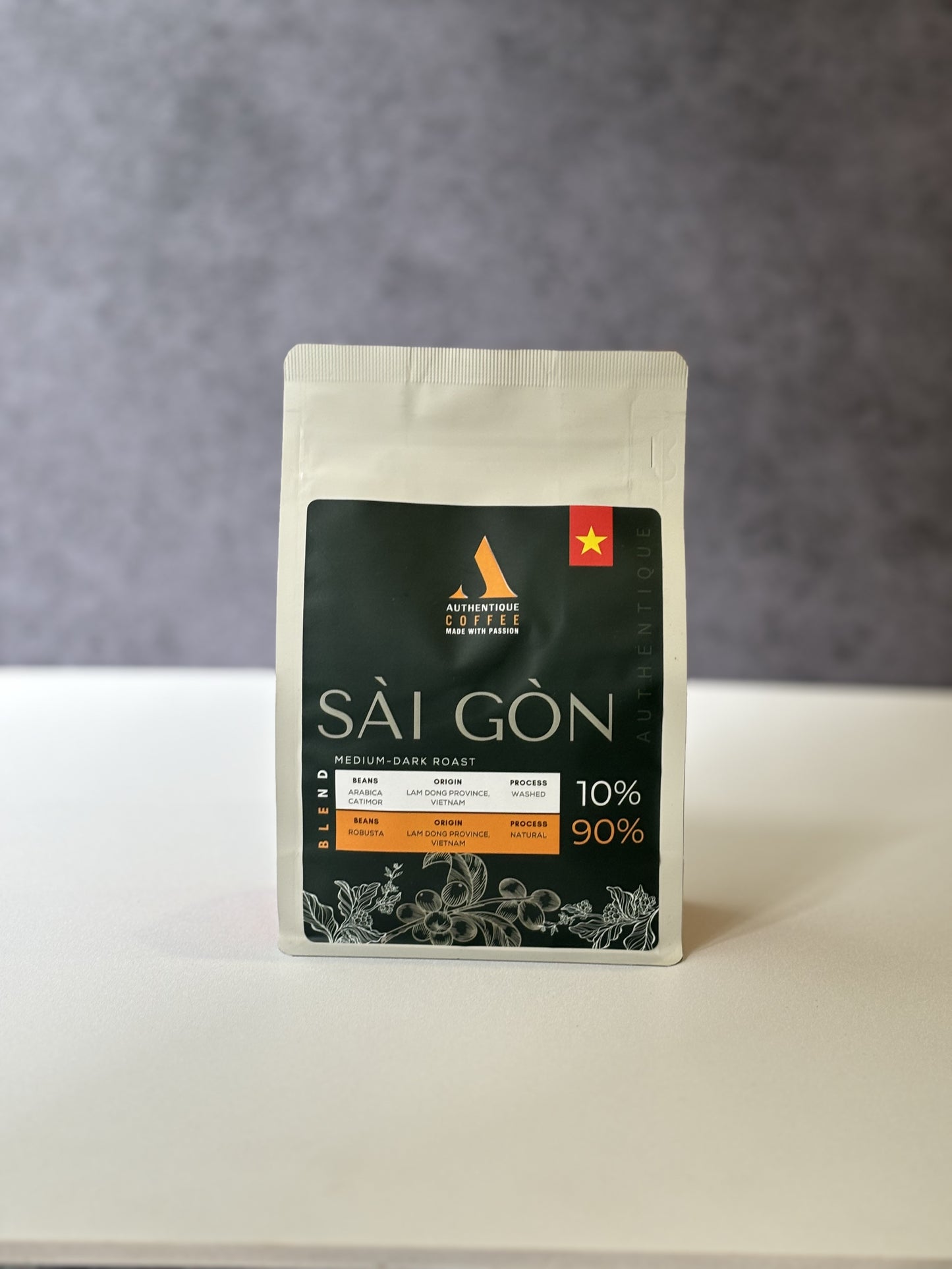 ซูอิกอน-ดาร์กโรสต์ (อาราบิก้า 10%, โรบัสต้า 90%) 250g