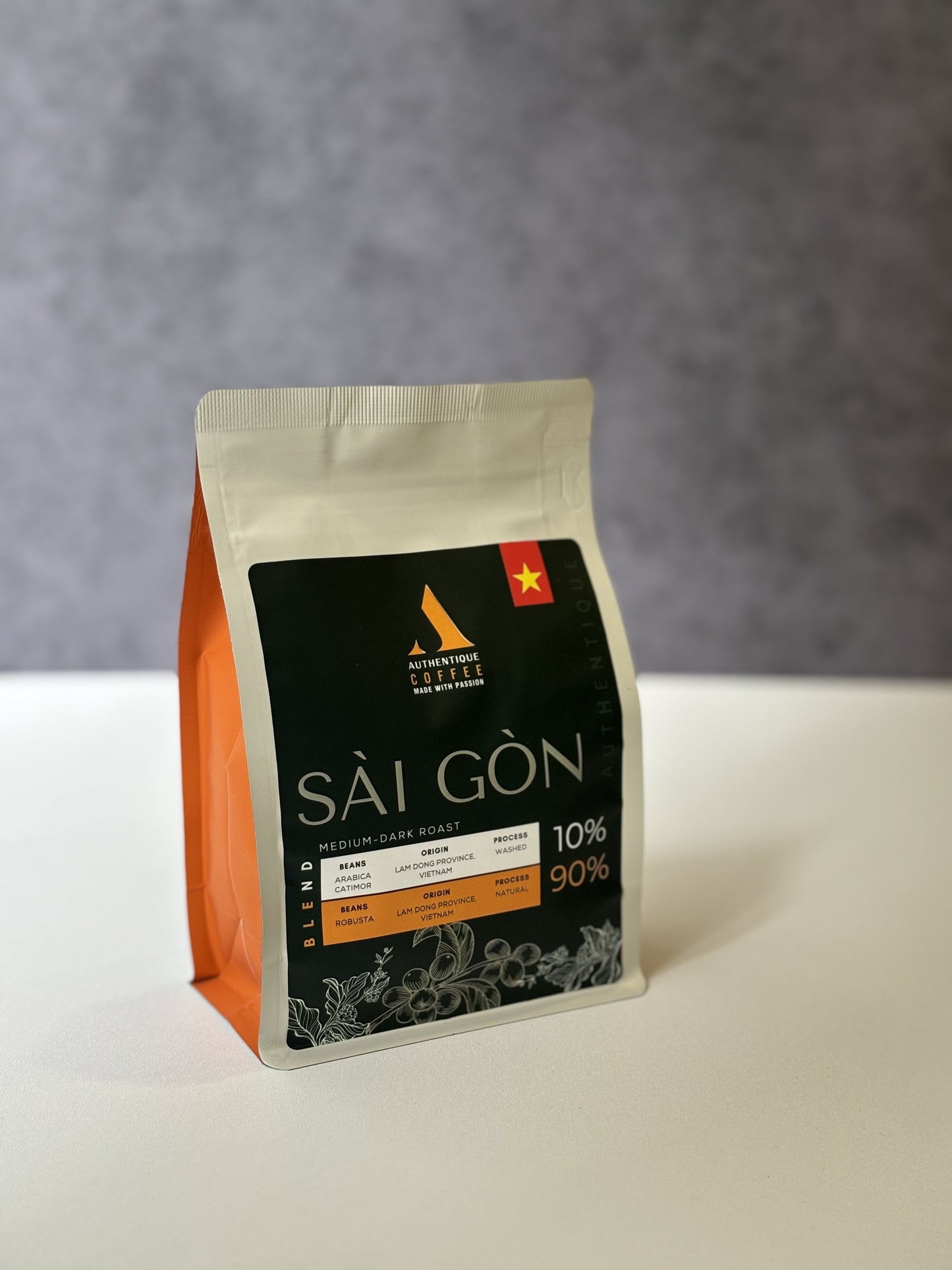 ซูอิกอน-ดาร์กโรสต์ (อาราบิก้า 10%, โรบัสต้า 90%) 250g
