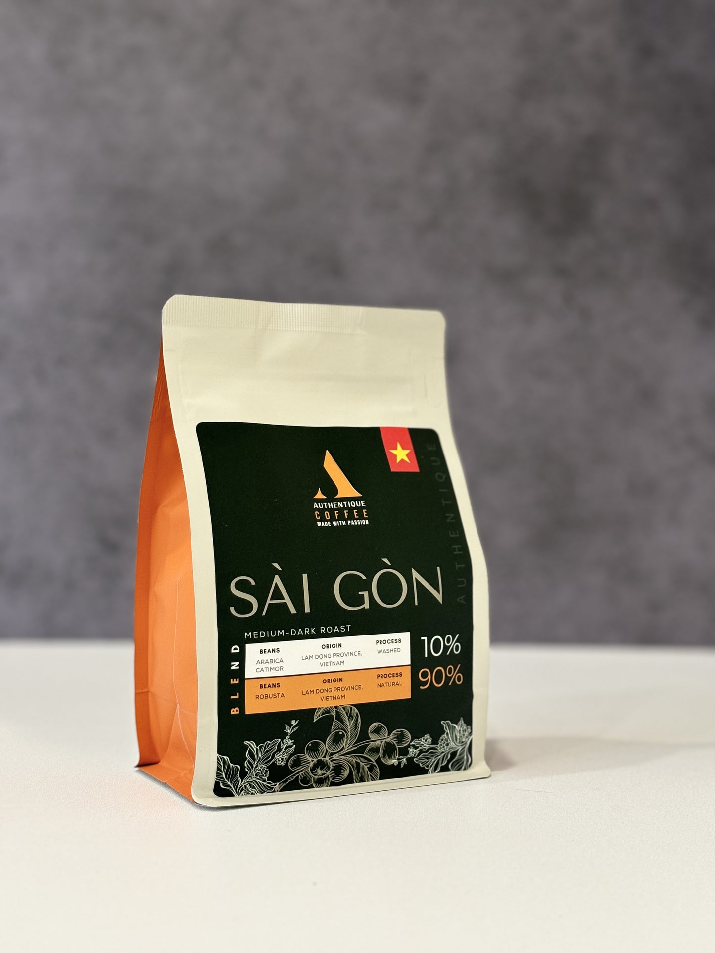 ซูอิกอน-ดาร์กโรสต์ (อาราบิก้า 10%, โรบัสต้า 90%) 250g