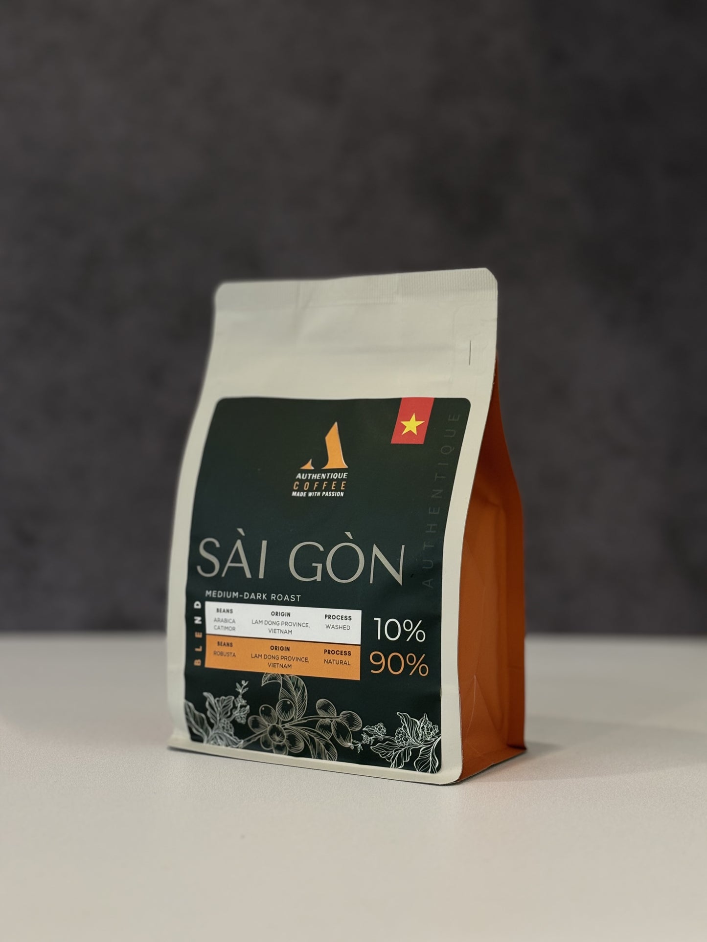 ซูอิกอน-ดาร์กโรสต์ (อาราบิก้า 10%, โรบัสต้า 90%) 250g