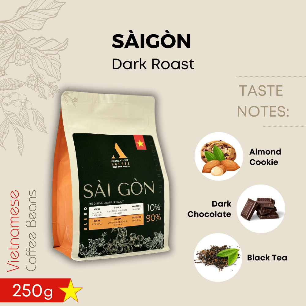 ซูอิกอน-ดาร์กโรสต์ (อาราบิก้า 10%, โรบัสต้า 90%) 250g