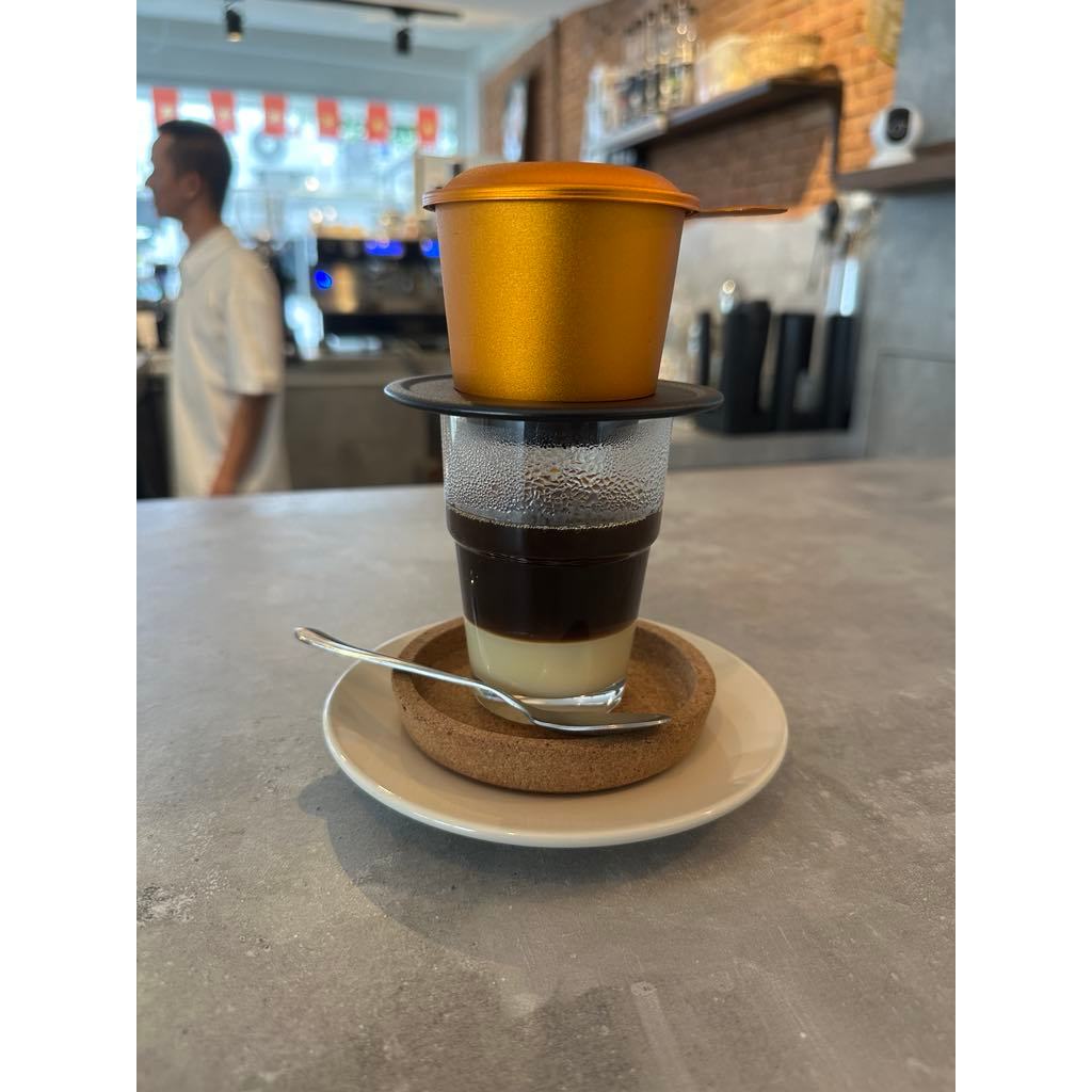 Authentique Vietnam Coffee Phin Filter Black & Orange