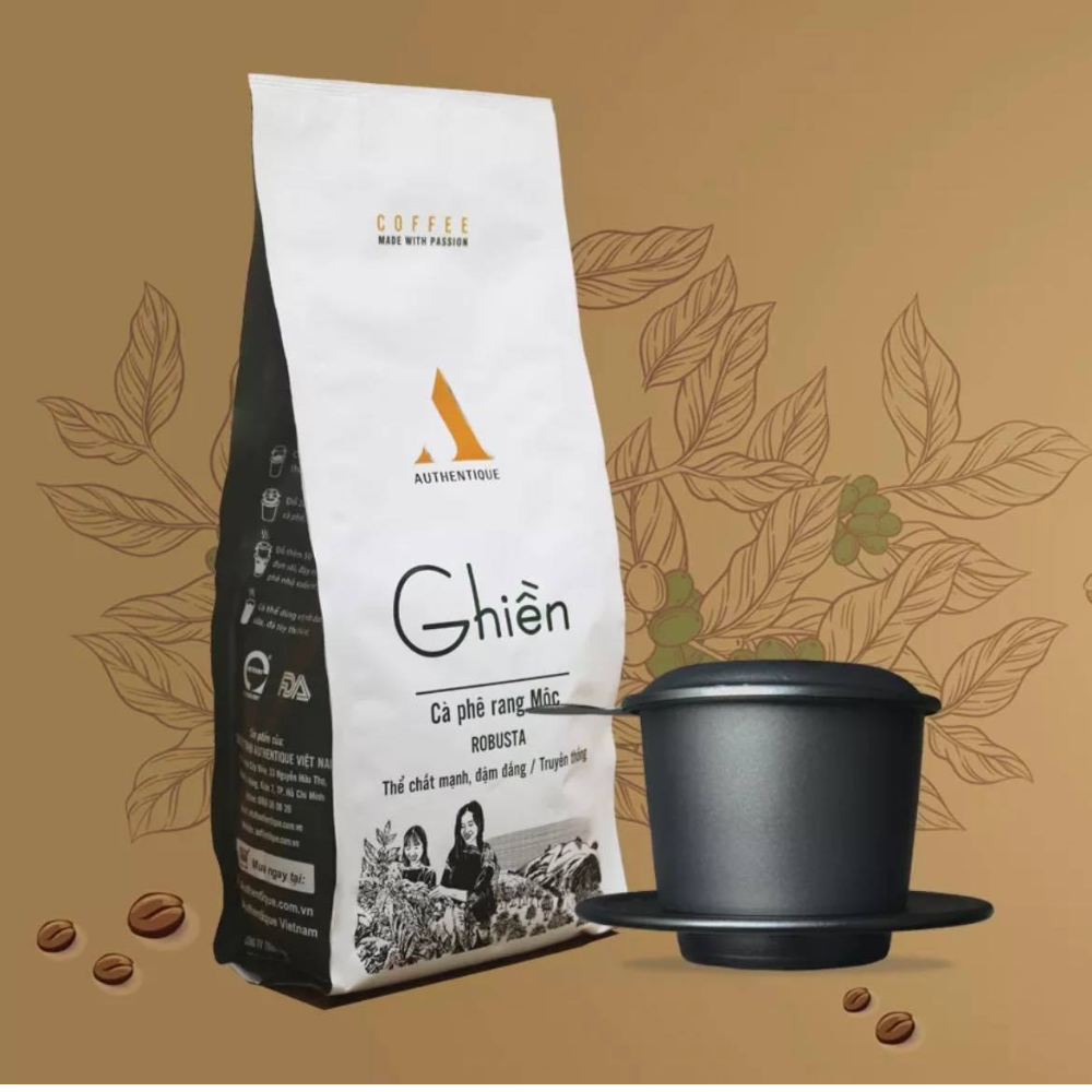 GHIỀN-Dark Roast (100% Robusta) 500g