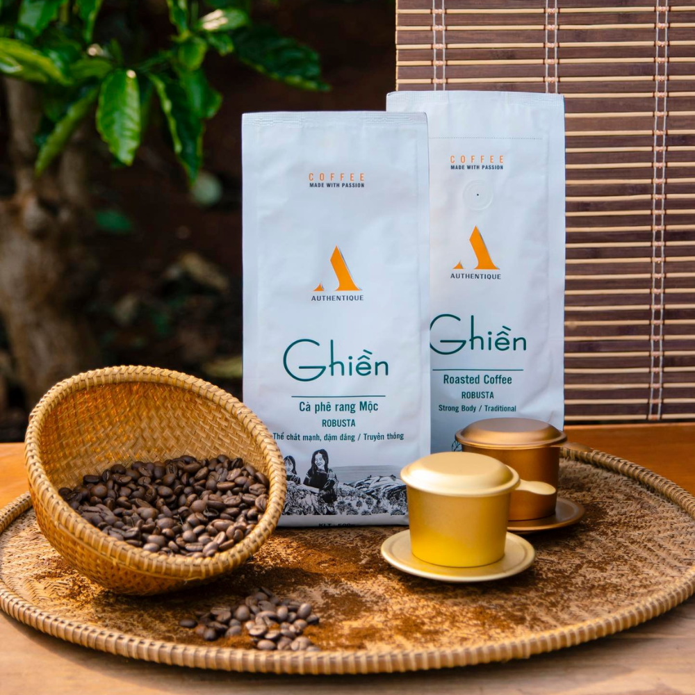 GHIỀN-Dark Roast (100% Robusta) 500g