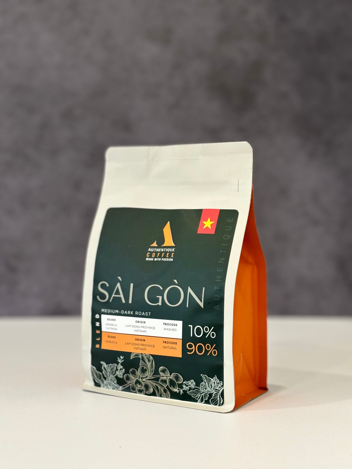 ซูอิกอน-ดาร์กโรสต์ (อาราบิก้า 10%, โรบัสต้า 90%) 250g