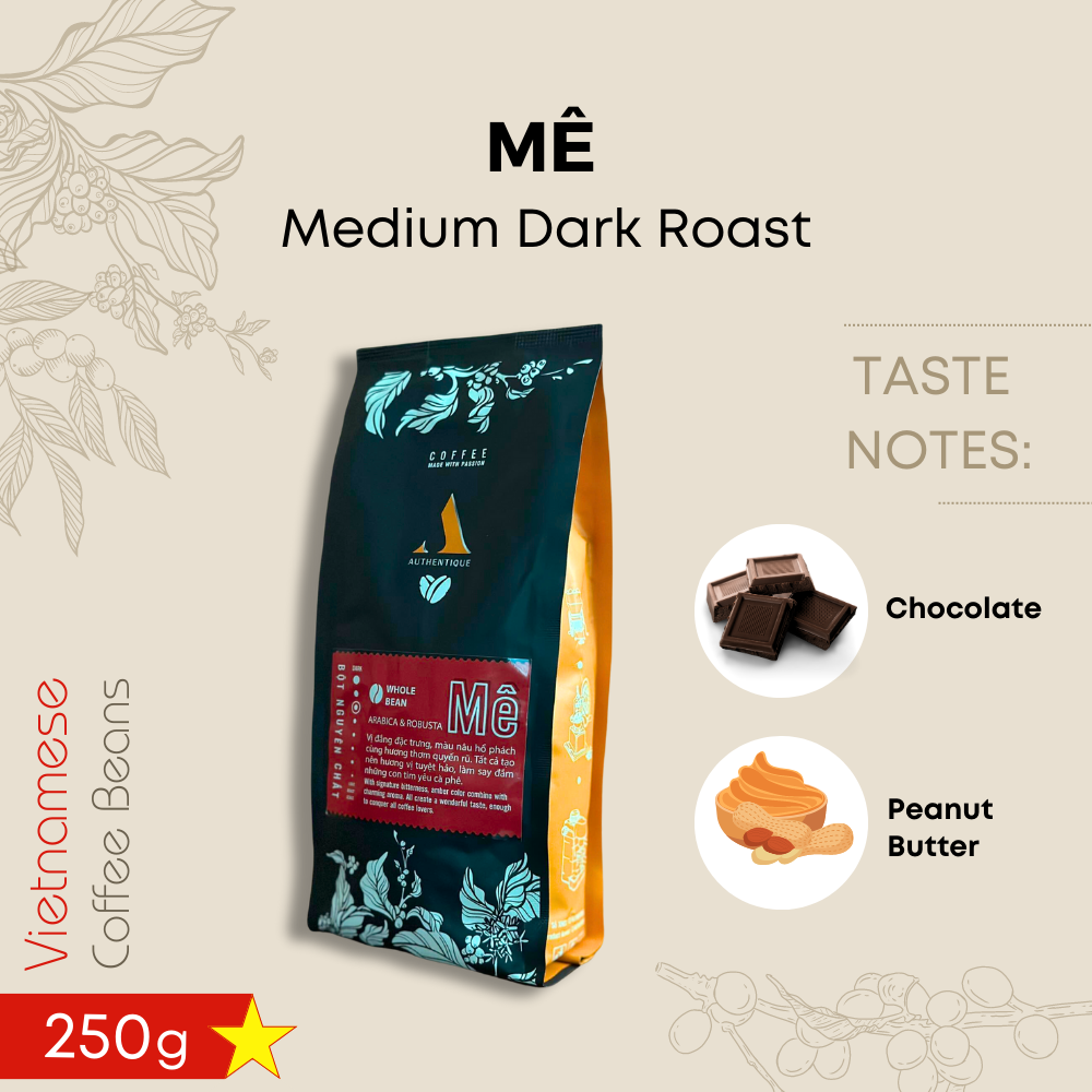 MÊ-Medium Dark Roast (80% Arabica, 20% Robusta) 250g